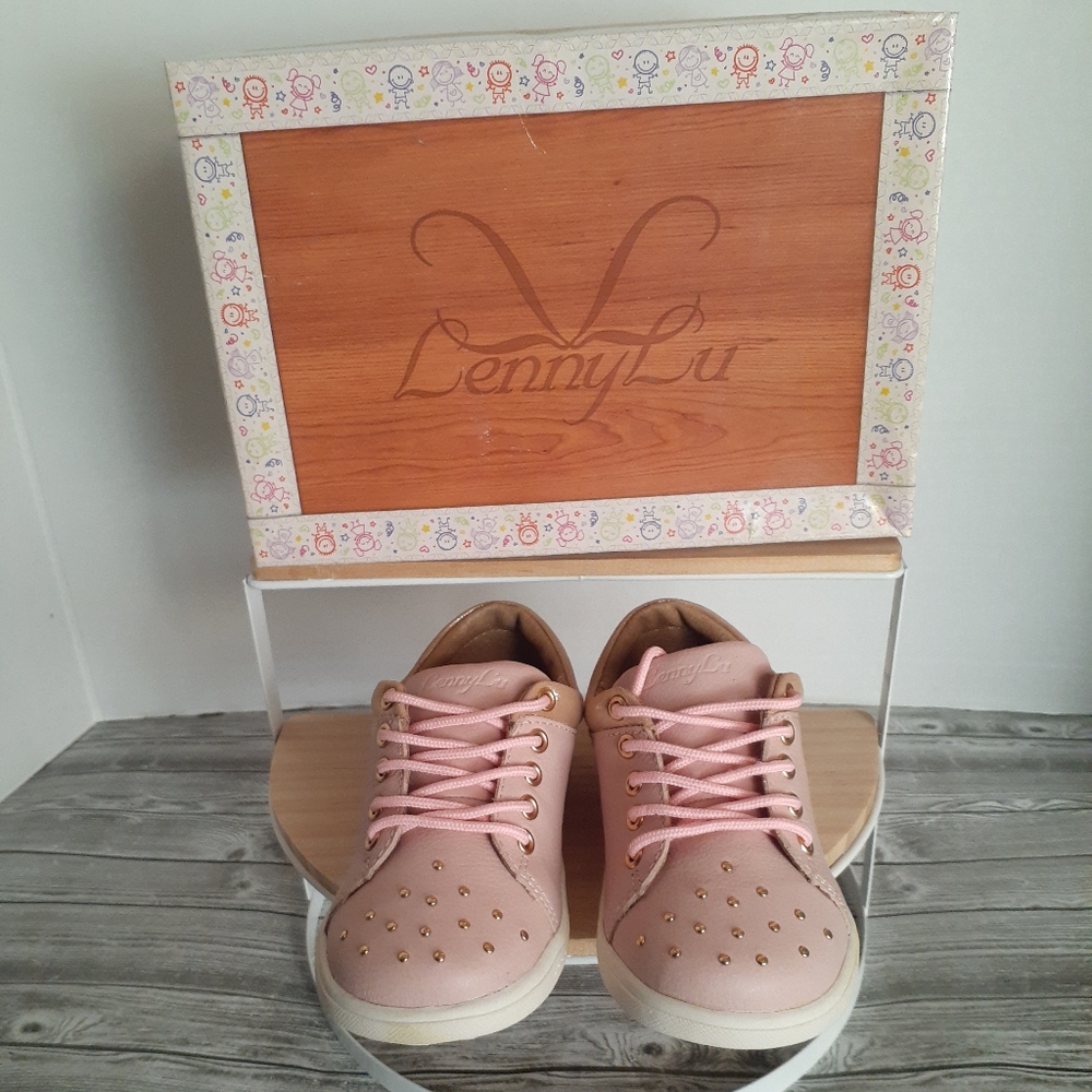 🔥3/70 🎉2xHP🎉 *NIB* Lenny Lu "Culturista" Toddler Shoes